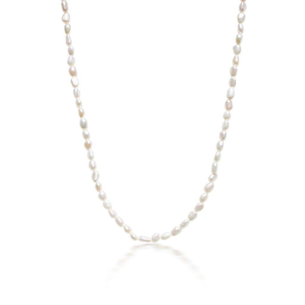 natural freshwater pearl necklace, pearl necklace